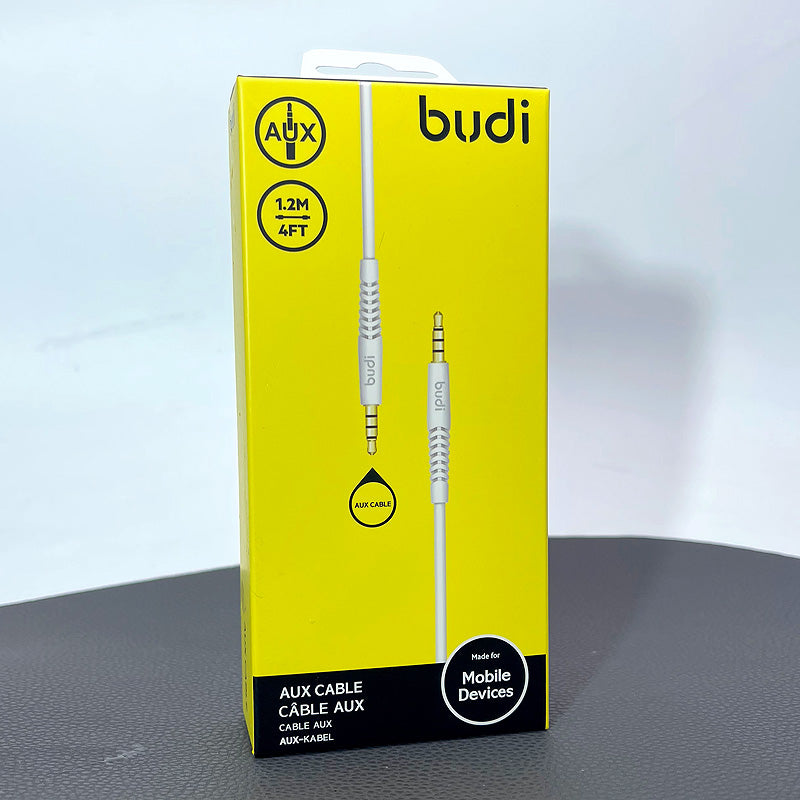 Budi 1.2m 3.5mm Aux cable M8J150AUX
