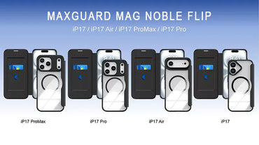 Case for iPhone 16 6.1 Maxguard Mag Noble Flip MagFit