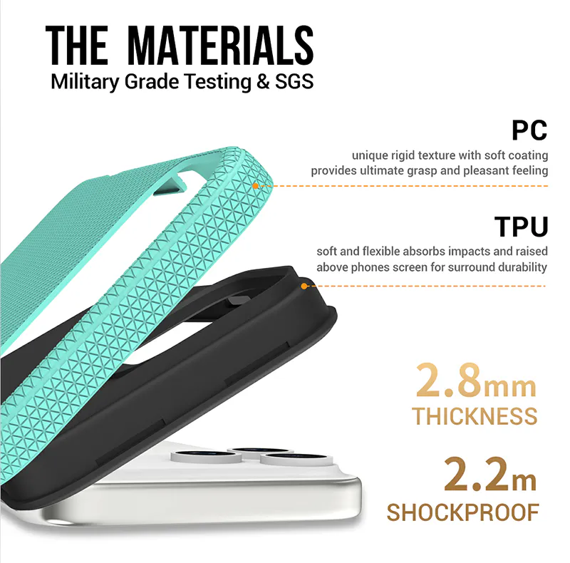 Case for iPhone 17 Pro 6.3 triangle series thin color baocai