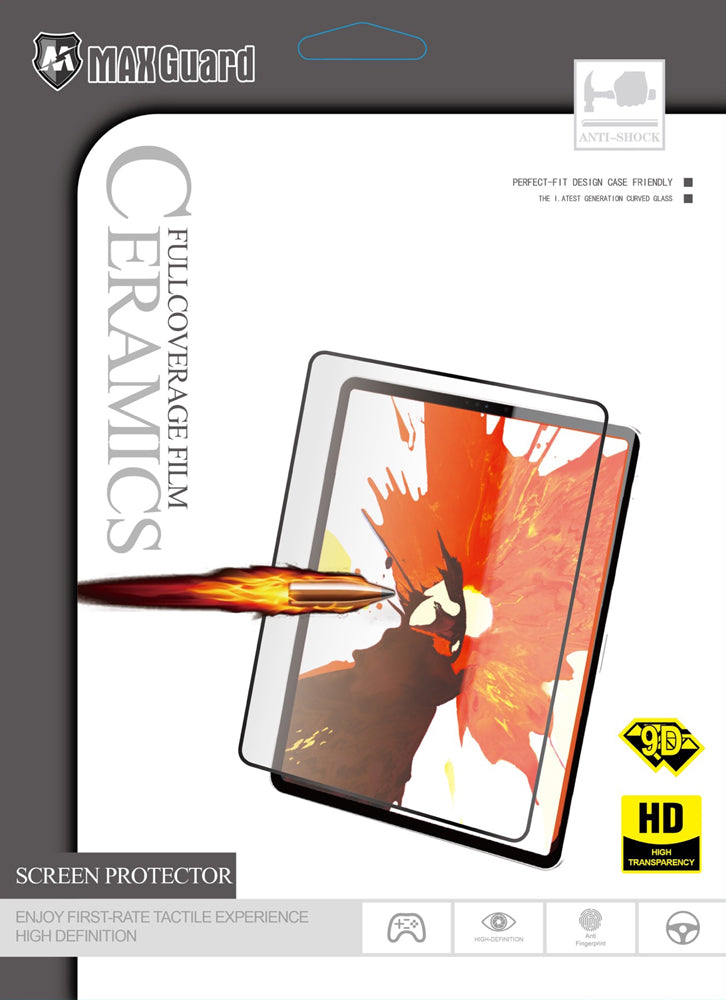 Maxguard ceramics full cover screen protector SP for Tab