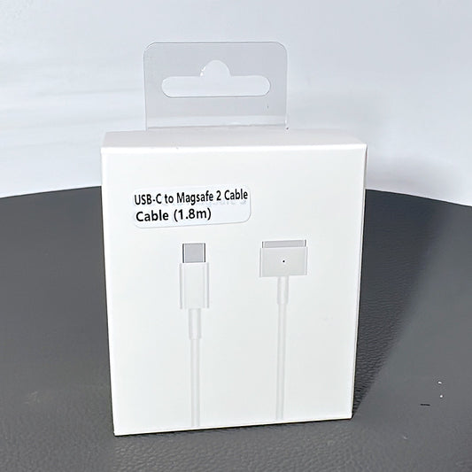 MAC book 1.8m PD Type-C to Magsafe 2 T charging cable (45W 60W 80W)