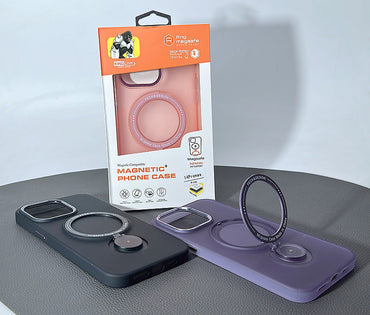 iPhone 12/ iPhone 12 Pro 6.1 Kinglink ring magsafe with rotation kickstand phone case