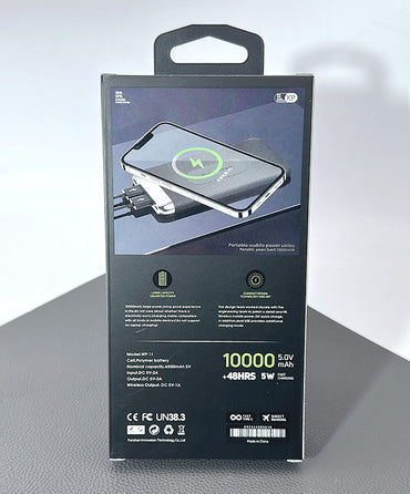 King KP & POWER 10000 mah 5W fast wireless charging power bank WP11