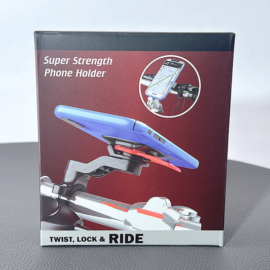 security lock smartphone mount Bike & motor bike super strength holder
