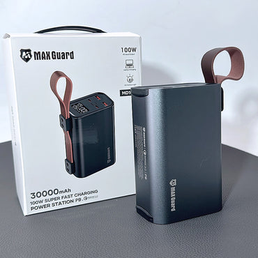 Maxguard 30000 mah PD 100W super fast charging power bank for laptop MD100W