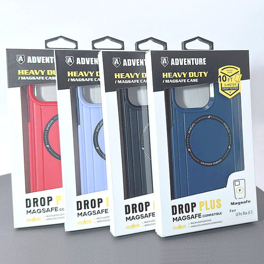 iPhone 15 Pro 6.1 Adventure heavy duty magsafe case (white box)