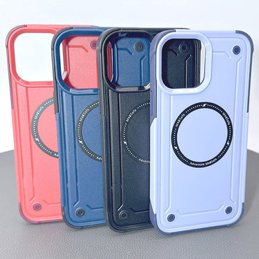 iPhone 15 6.1 Adventure heavy duty magsafe case (white box)