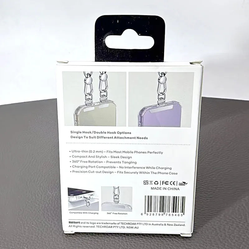 Maxguard E12 Mobile Phone Lanyard Mini Metal Clip