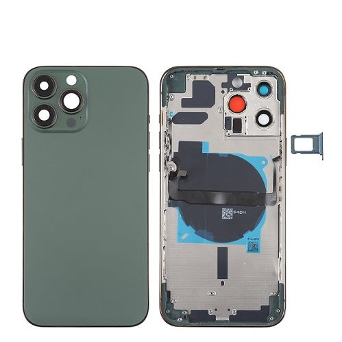 IPHONE 13PRO MAX BACK HOUSING WITH POWER FLEX GREEN
