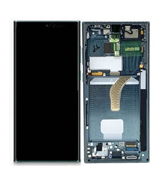 SAMSUNG S22ULTRA SCREEN GREEN (BEST AFTERMARKET OLED)