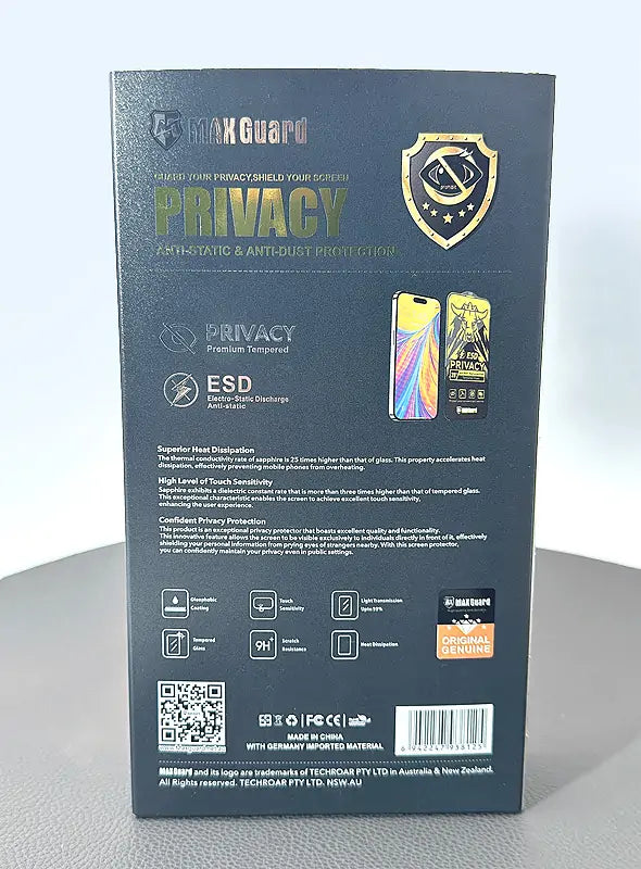 Privacy ESD Maxguard Screen Protecter
