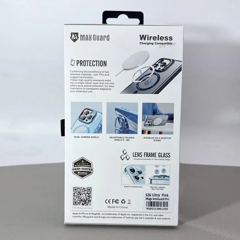 S26 Maxguard MagFit LensGuard Pro with Cameras Protector