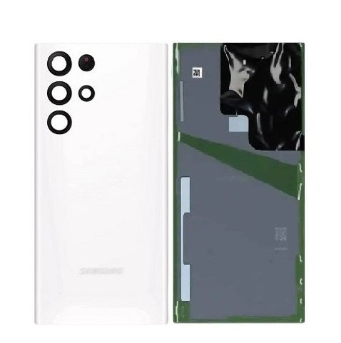 SAMSUNG S22ULTRA BACK GLASS WHITE (BEST AFTERMARKET)