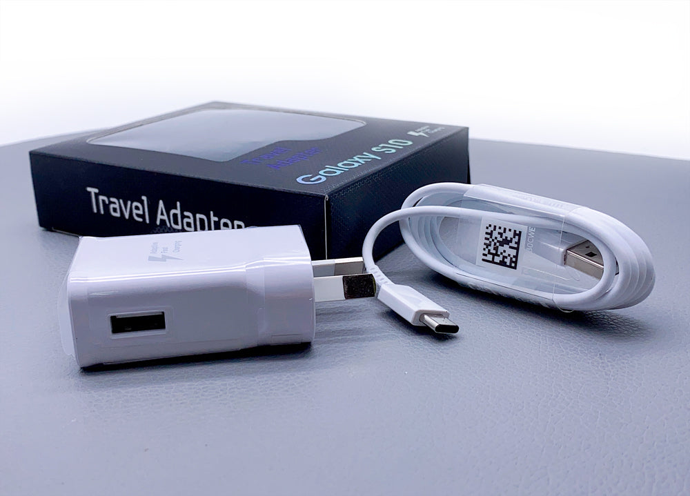 Samsung travel charger with Type-C cable