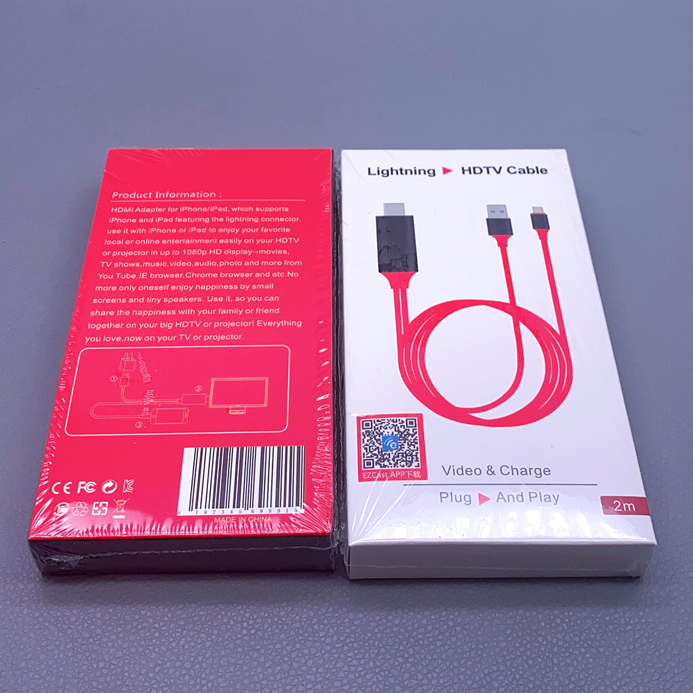 iPhone hdmi lightning cable hdtv