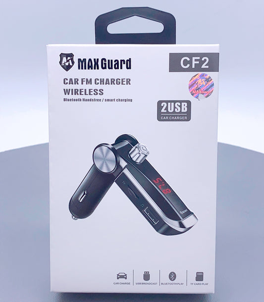 Maxguard wireless bluetooth 2 USB FM CF2