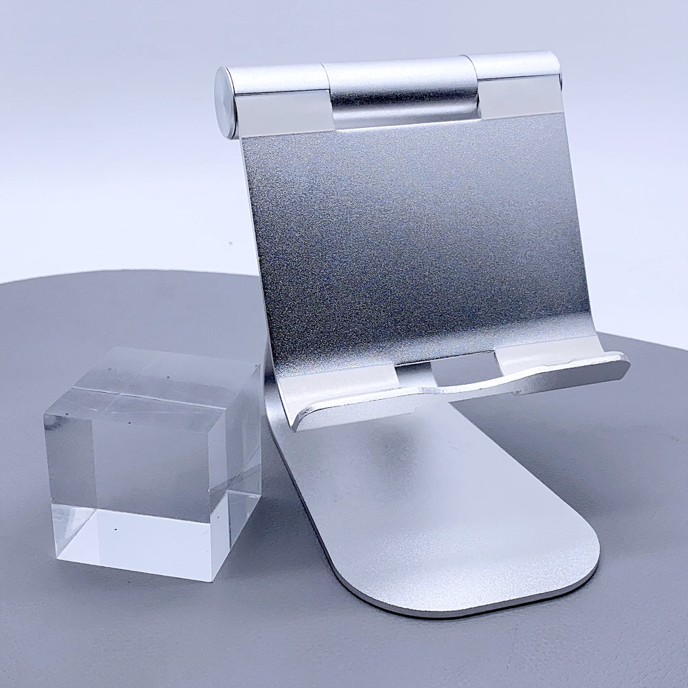 Folding pivot aluminum iPad stand holder