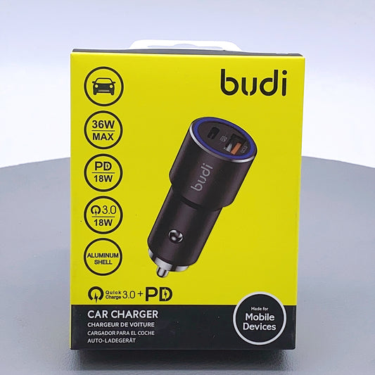 Budi 36W PD quick car charger M8J628TQ