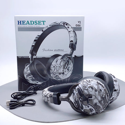 Smart wireless bluetooth picture headset earphone VJ086