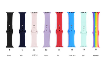 apple watch band One Color tpu Band