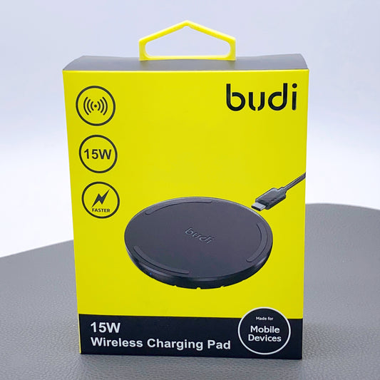 Budi 15W quick wireless charging pad charger WL3600B