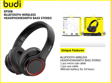 Budi 15H wireless bluetooth 5.0 earphone budi 50