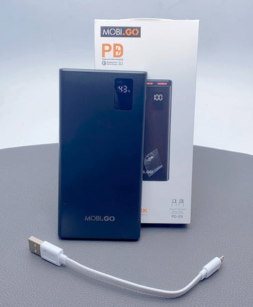 Mobigo QC3.0 PD 18W 10000 mah power bank PD05 (with digital screen)
