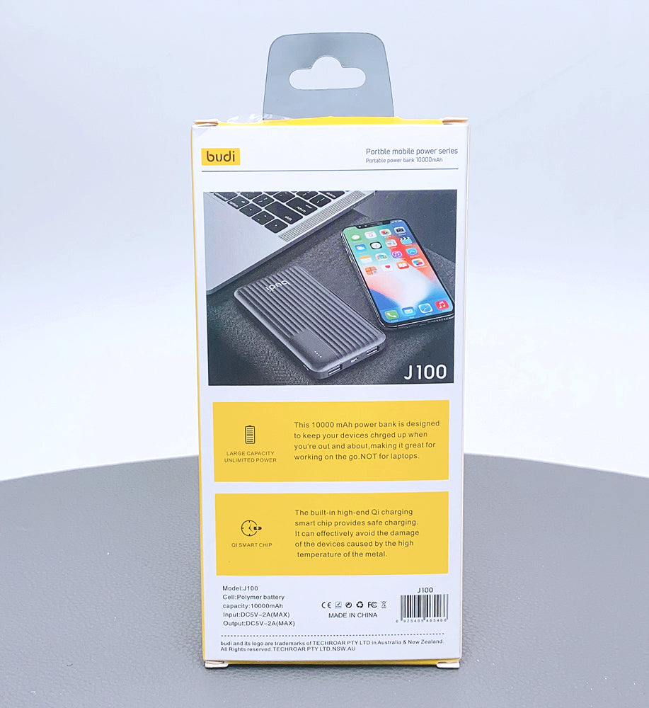 Budi 10000 mah power bank J100