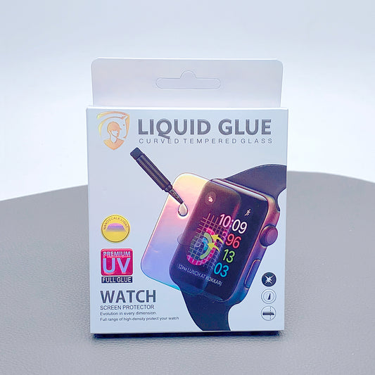 Apple watch UV light glue glass sp