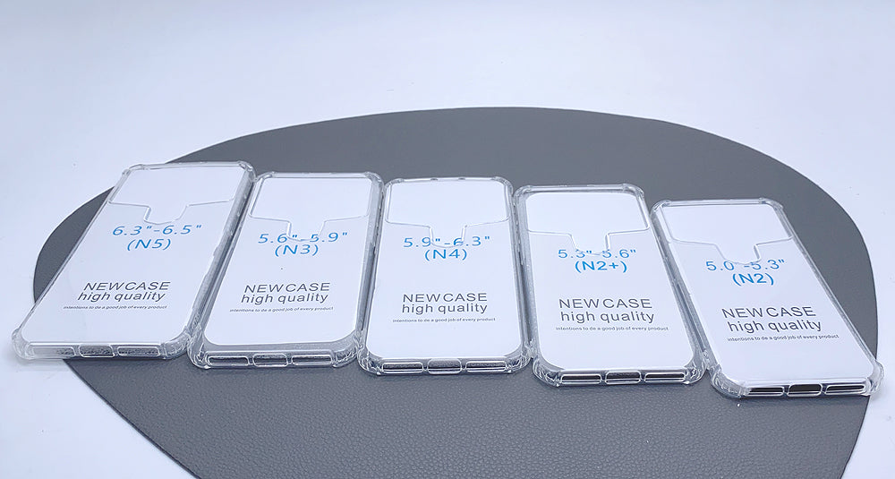 Universal clear corner tpu case