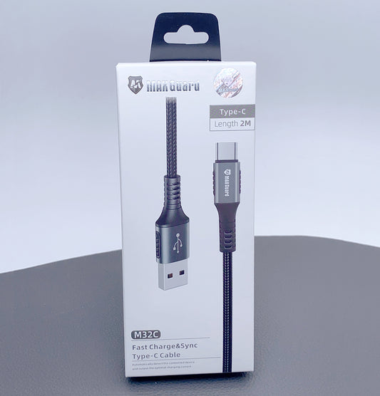 Maxguard 2m Type-C cable M32C