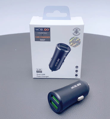Mobigo 2.4A fast car charger G627
