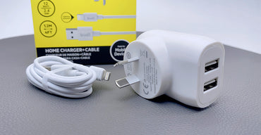 Budi home charger with lightning cable AC339ALW