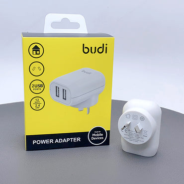Budi 12W 2.4A wall charger AC339AW