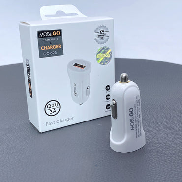 Mobigo QC 3.0 3A car charger GO623