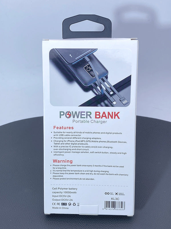 Kinglink 10000 mah power bank KL3C