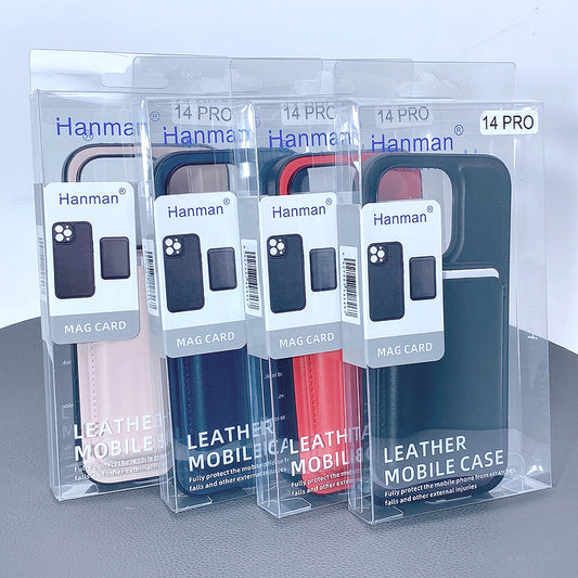 iPhone 14 pro max 6.7 Hanman mag card case (Support Magsafe)