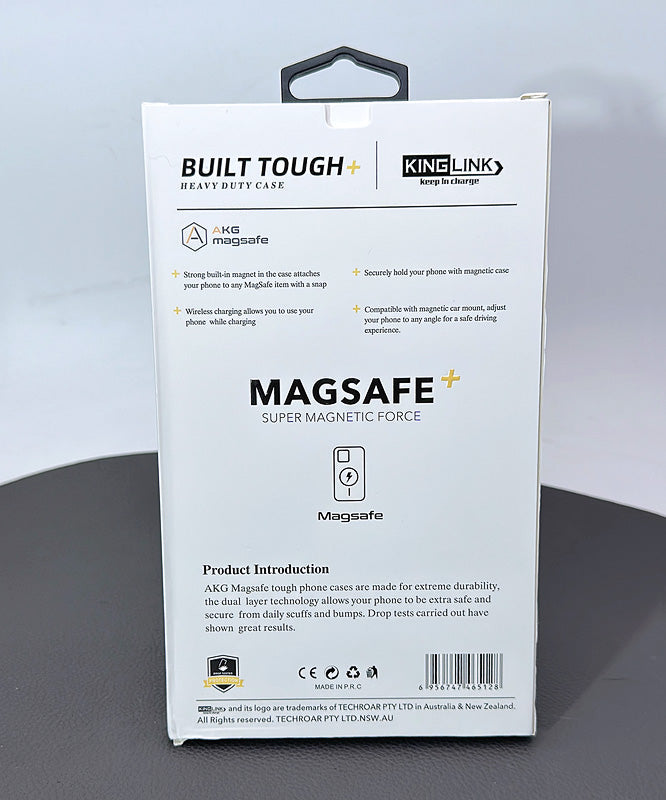 iPhone 14 6.1 Kinglink AKG MagSafe phone case (strong Magnetic) (13 6.1 fit)