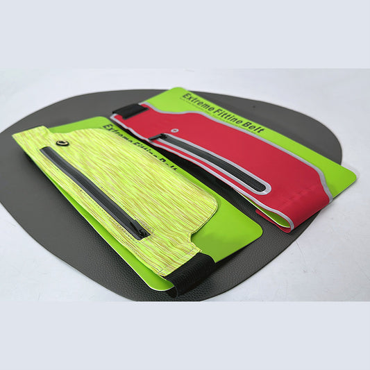 Universal adjustable Belt Bag Waist Bag with Black Zipper Pocket