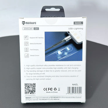 Maxguard 2M Lightning cable M42L