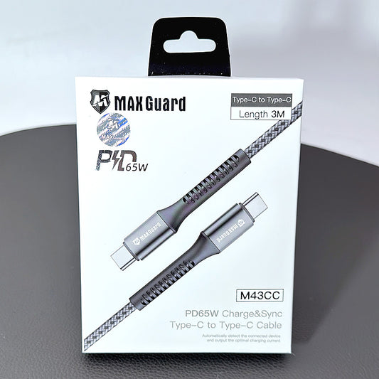 Maxguard 3M PD 65W Type-C to Type-C cable M43CC