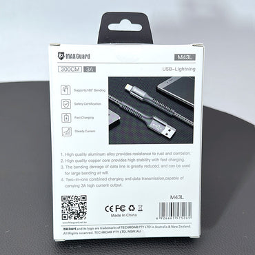 Maxguard 3M lightning cable M43L