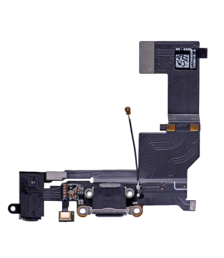 iPhone 5SE CHARGING PORT FLEX BLACK (ORIGINAL NEW)