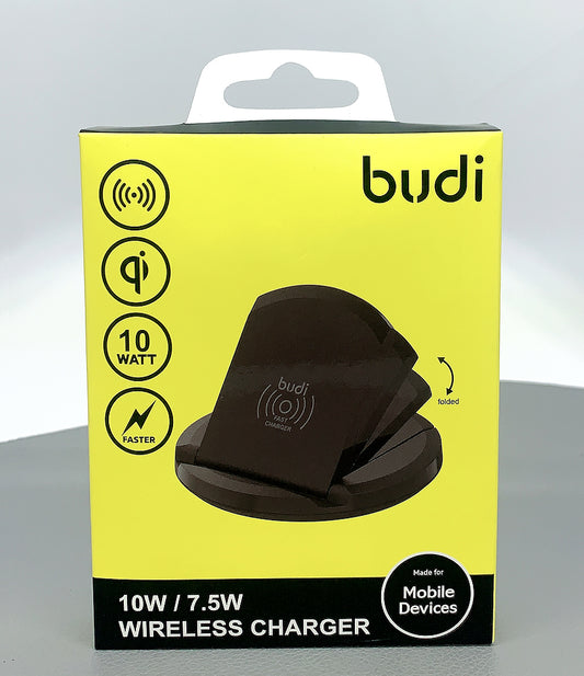 budi qi 10w foldable wireless charger A3200