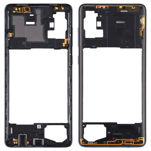SAMSUNG A71 MIDDLE FRAME BLACK
