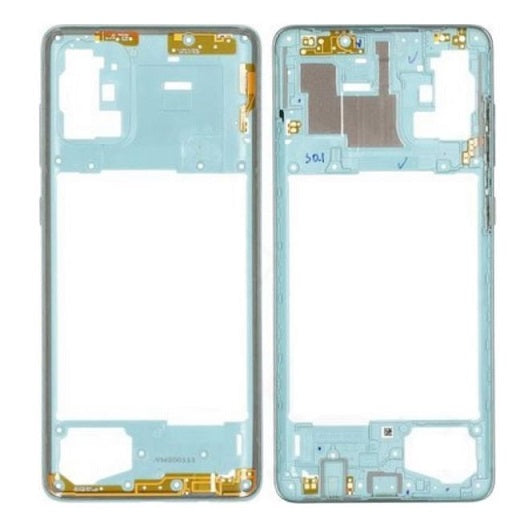 SAMSUNG A71 MIDDLE FRAME GREEN