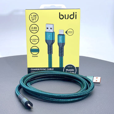 Budi 1.5m 2.4A lightning cable DC232L15L