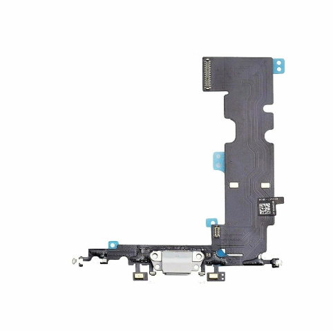 IPHONE 8PLUS CHARGING PORT FLEX WHITE (PULLED)