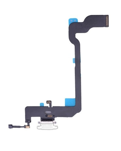 IPHONE XS CHARGING PORT FLEX WHITE (ORIGINAL)
