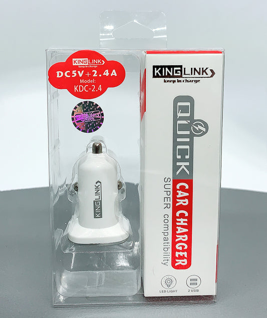 Kinglink smart car charger KDC2.4